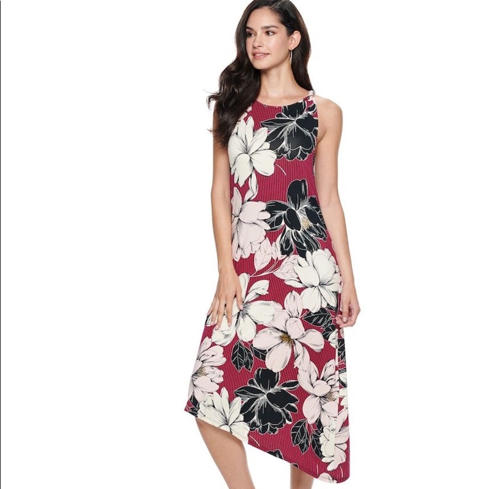 Jennifer Lopez Asymmetrical Tank Dress